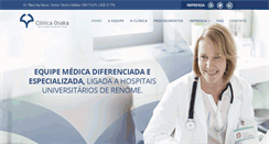 Desktop Screenshot of clinicaosaka.com.br